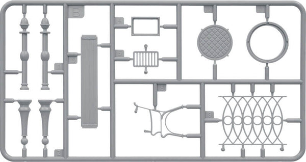 1/35 scale diorama Miniart European Tram Car with Crew and Passengers