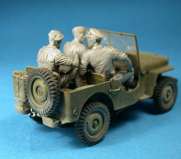 Miniart 1/35 - British Jeep Crew