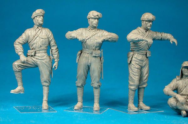 1/35 scale model Miniart Japanese Tank Crew