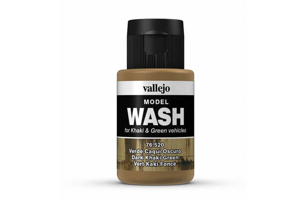 Vallejo Model Wash 35ml Dark Khaki Green