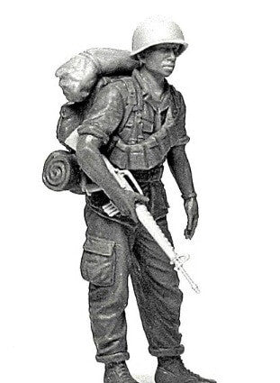 1/35 scale model MasterBox Patrolling, Vietnam War Series