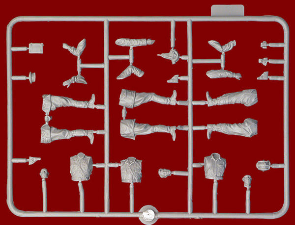 Miniart 1/35 scale model figure Soviet officers at field briefing