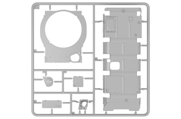 1/35 scale model Miniart T-54-3 Mod. 1951 with Interior