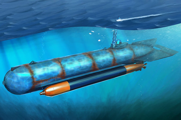 1/35 scale HobbyBoss German Molch Midget Submarine
