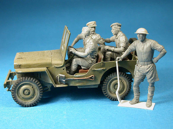 Miniart 1/35 - British Jeep Crew