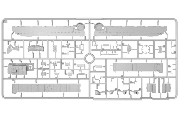 1/35 scale model Miniart T-54-3 Mod. 1951 with Interior
