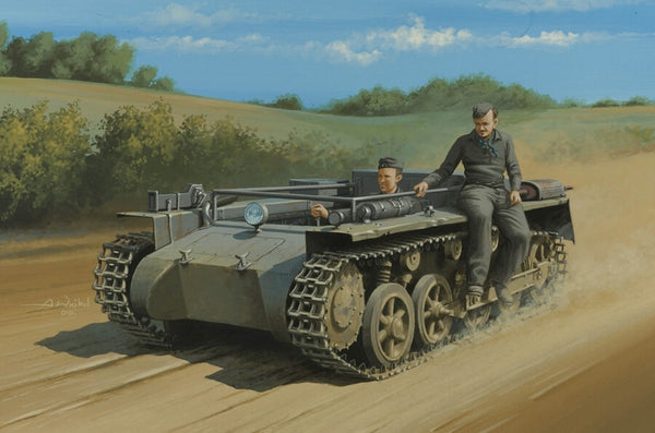 1/35 scale model HobbyBoss German Pz.Kpfw.1 Ausf. A ohne Aufbau