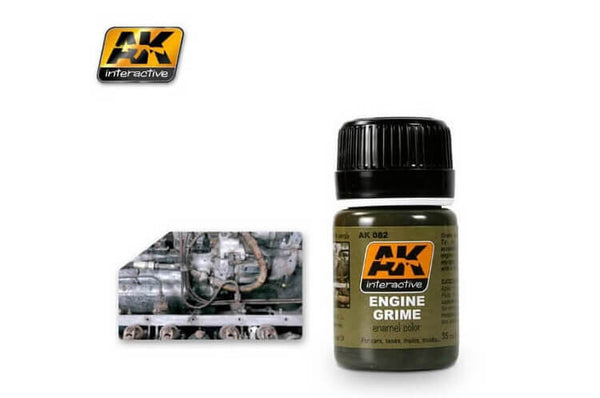 AK Interactive 35ml Engine Grime AK082