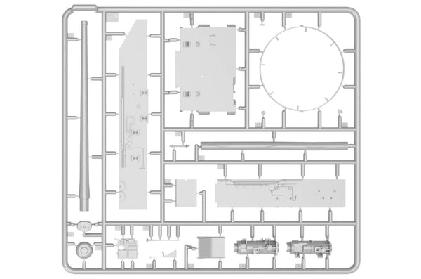 1/35 scale model Miniart T-54-3 Mod. 1951 with Interior