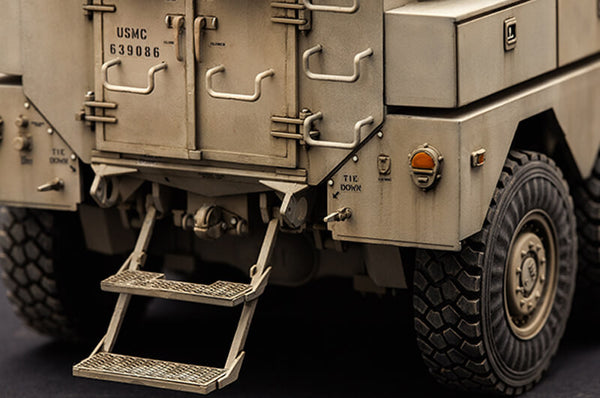 1/35 scale model Meng US Cougar 6 x 6 MRAP Vehicle