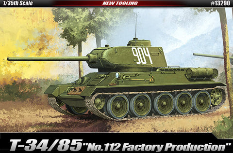 Academy 1:35 - T-34/85 No. 112 Factory Production