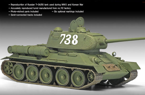 Academy 1:35 - T-34/85 No. 112 Factory Production