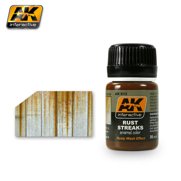 AK Interactive Streaking Effects Set Rust Streaks