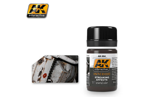 AK Interactive - Streaking Grime for Interiors