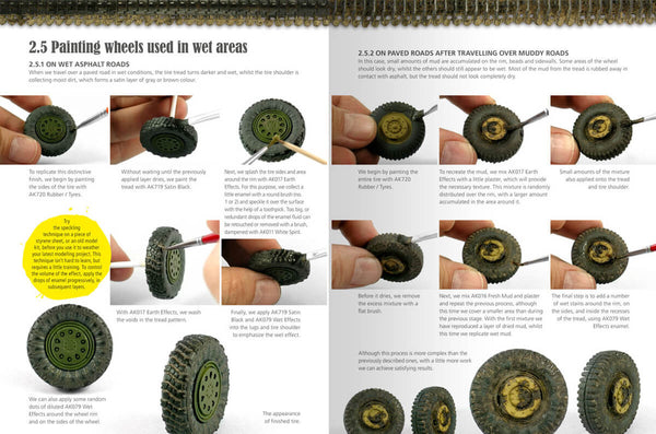 AK Interactive Learning Series Tracks and Wheels Painting Guide