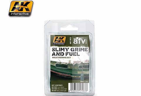 AK Interactive Slimy Grime and Fuel Set AK063