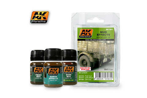 AK Interactive Mud Effects Set