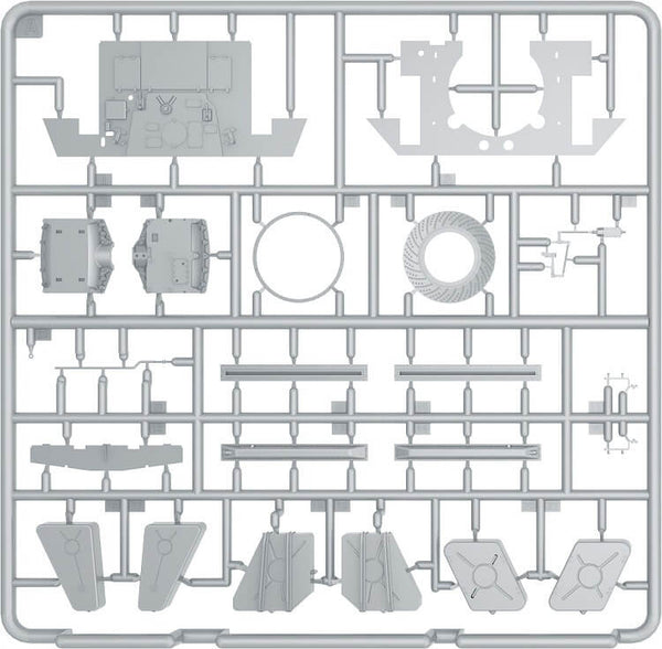 1/35 scale model Miniart SU-122 Initial Production With Full Interior Plastic Kit 35175