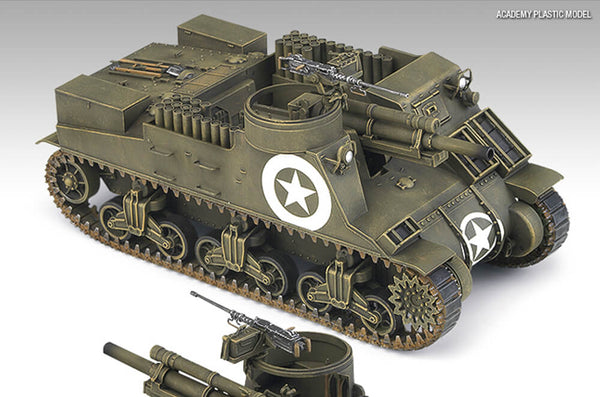 Academy 1:35 - M7 105mm SPG Priest - Plastic Figure Model Kit #13210