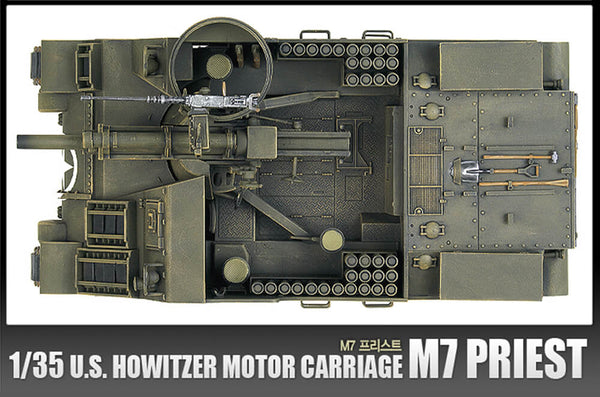 Academy 1:35 - M7 105mm SPG Priest - Plastic Figure Model Kit #13210