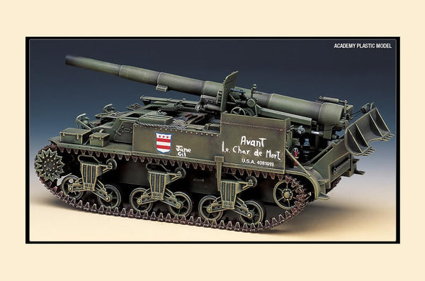 1/35 scale Academy M12 155mm GMC