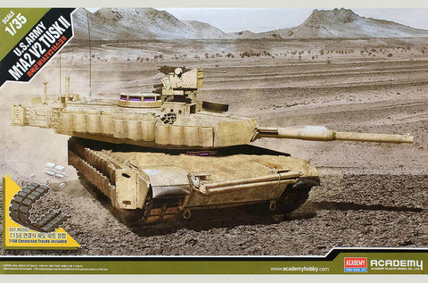 1/35 scale Academy US Army M1A2 TUSK II Limited Edition