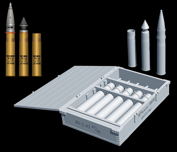 1/35 scale model Miniart German Artillery Tractor T-70 & 7.62cm Gun FK288 w/Crew kit 35039