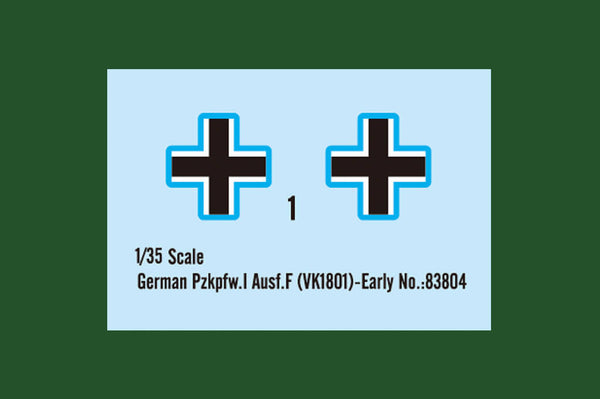 1/35 scale model Hobby Boss Pz. Kpfw. I Ausf. F VK18.01 Early Panzer tank