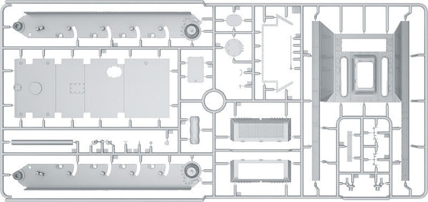 1/35 scale model Miniart SU-122 Initial Production With Full Interior Plastic Kit 35175