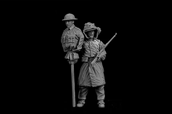Black Dog Models 1:35 British Sniper WWI N°1 Resin Figure