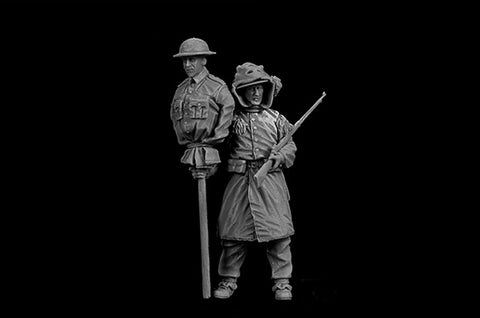 Black Dog Models 1:35 British Sniper WWI N°1 Resin Figure
