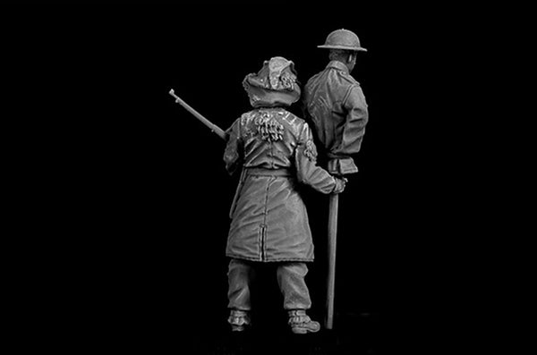Black Dog Models 1:35 British Sniper WWI N°1 Resin Figure