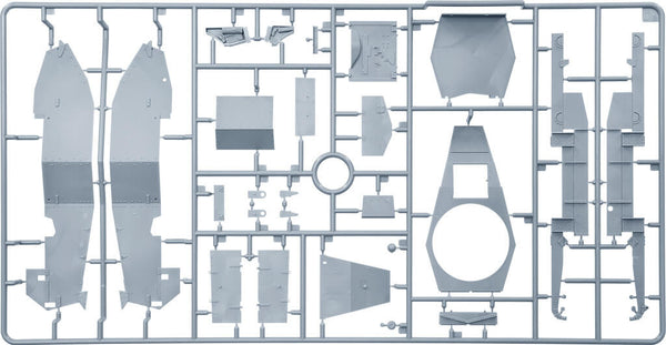 1/35 scale model Miniart AEC Mk I Armoured Car