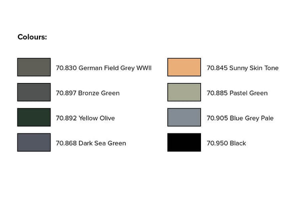 Vallejo Model Colour German Field Grey Uniform