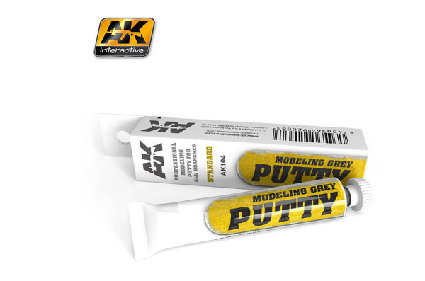 AK Interactive AK00104 Modelling Grey Putty Standard hardness 20ml