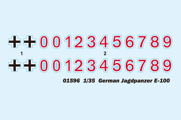 1/35 scale Trumpeter German Super Heavy Jagdpanzer E-100