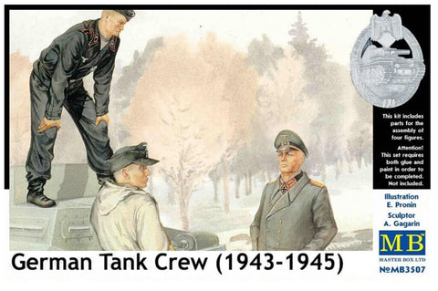 MASTERBOX - GERMAN TANK CREW (1943-1945) KIT NO.2