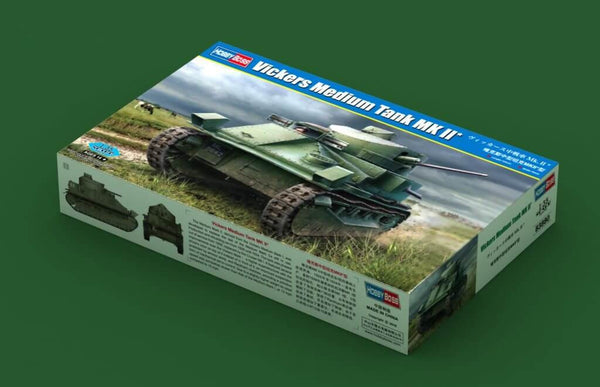 1/35 scale model HobbyBoss Vickers Medium Tank MKII