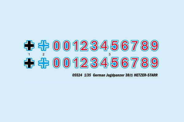 1/35 scale Trumpeter German Jagdpanzer 38(t) Hetzer STARR