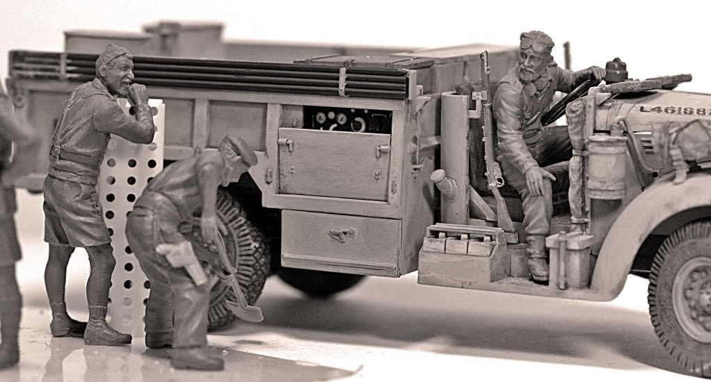 Masterbox 1:35 – LRDG In North Africa WWII – Maquette Figurines à Assembler Figurine Diorama WWII Masterbox 1:35 – LRDG In North Africa WWII – Maquette Figurines à Assembler Figurine Diorama WWII