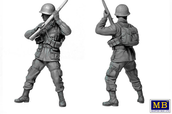 Master Box 1:35 - Screaming Eagles, 101st Airborne 1944-45 - Plastic Figure Model Kit #3574