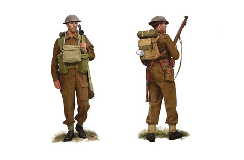 VALLEJO MODEL COLOUR SET - WW2 BRITISH INFANTRYMAN EUROPE (X8)