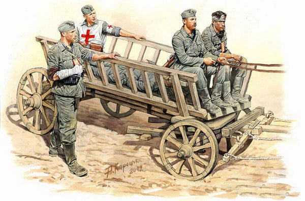 1/35 scale Master Box Road to the Rear