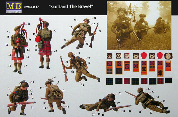 Master Box 1/35 "Scotland The Brave!"