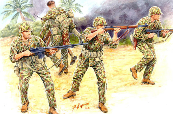 1/35 scale Master Box US Marine Corps Infantry, Tarawa, November 1943