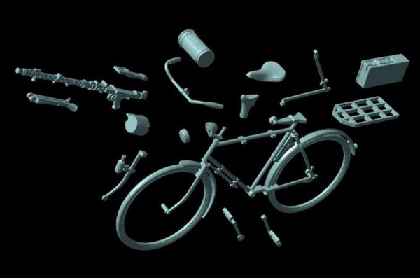 1/35 scale Master Box German Military Bicycle WWII