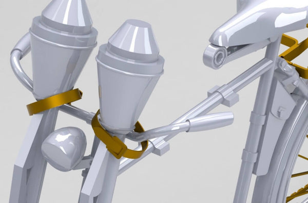 1/35 scale Master Box German Military Bicycle WWII