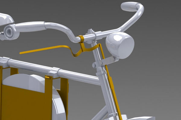 1/35 scale Master Box German Military Bicycle WWII