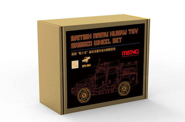 Meng Model 1:35 - Husky Sagged Wheel Set (Resin) MNGSPS-064