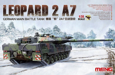 1/35 scale model Meng German MBT Leopard 2A7